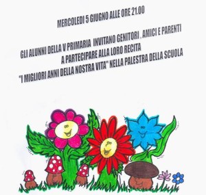 invito recita cl. 5 immagine