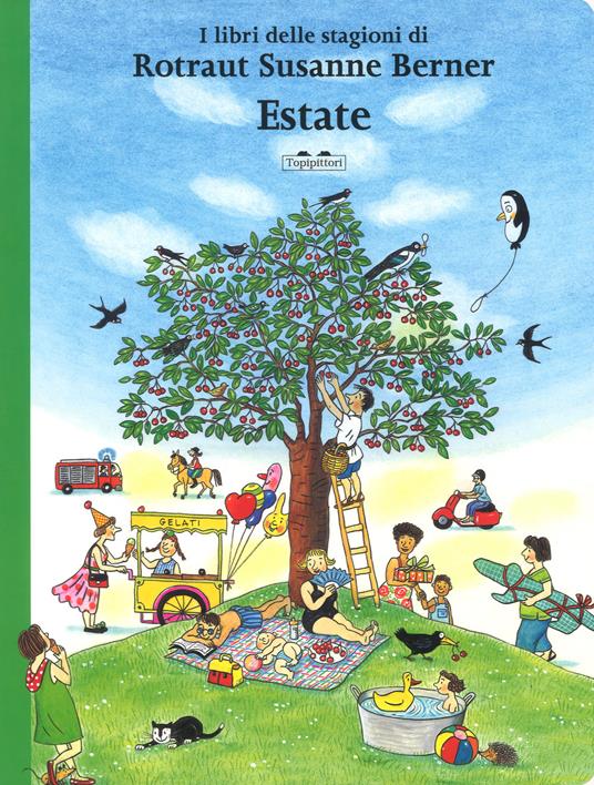 Copertina del libro Estate. I libri delle stagioni di Rotraut Susanne Berner