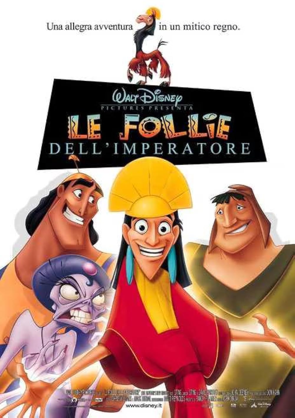 Locandina del film d'animazione Disney Le Follie dell'Imperatore